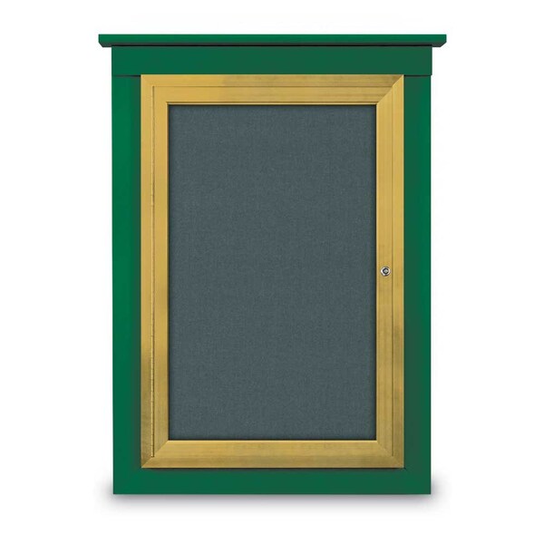 Sliding Glass Enclosed Letterboard, 96"x3
